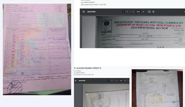 Concern as INEC uploads blurry results sheets on portal