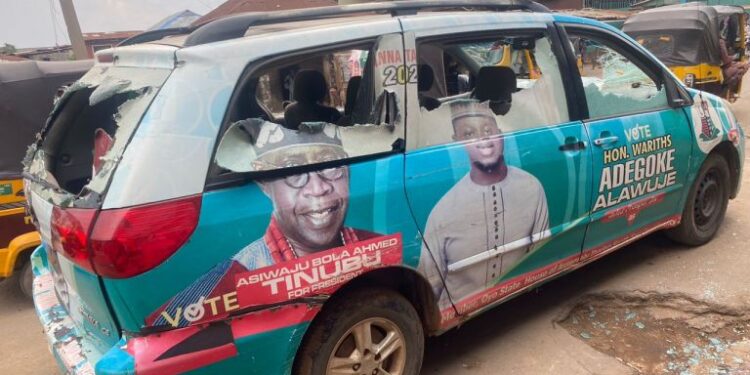 Watch scene of rampage in Ibadan where PDP councillor, 2 other killed (VIDEO)