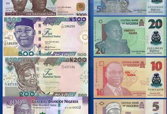 Worth of naira notes in circulation now N982bn – CBN