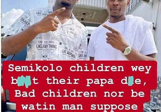 2 boys b€at their father to d£ath in Delta for having affair with another woman (PHOTO)