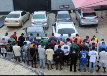 FMC Staff, 50 others arrested for internet-fraud in Ogun, Oyo (PHOTOS)