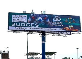FG dissolves advertising board for allowing “All Eyes Are On the Judiciary” billboards