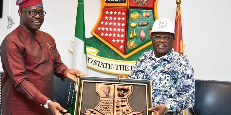 Minister of Works visits Makinde, lauds him for transforming Oyo (PHOTOS)