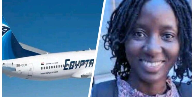 Details of Nigerian lady who di£d aboard Egypt flight to London