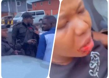 Police ‘bursts’ lady’s mouth in Rivers, video goes viral (Watch)