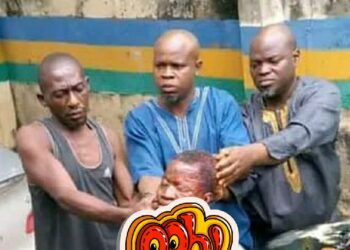 3 Islamic clerics arrested in Ibadan for allegedly b£he@ding man (VIDEO)