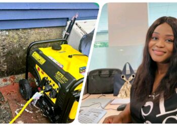 Nigeria followed me here, says lady who narrates why she used generator in US (See tweet)