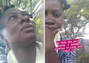 Fuel theft: Journalist cries out after petrol she dropped for security woman at UI gate disappeared (VIDEO)