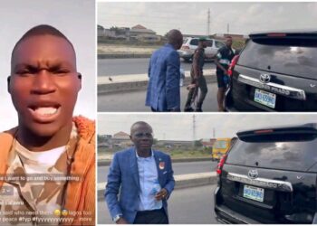 Soldier react to viral video of Gov Sanwo – Olu arresting his colleague (VIDEO)