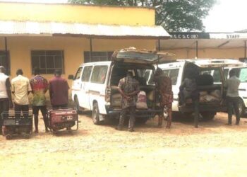 NSCDC apprehends 10 suspected illegal miners,accomplices in Oyo