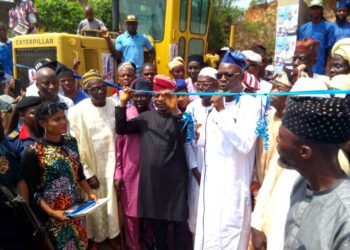 Federal Lawmaker Unveils N120m Road Construction Equipment and Palliatives in Oyo State (PHOTOS)