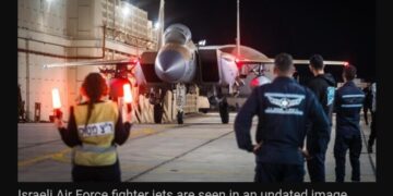 Isreal military releases footage of moment Iranian drones intercepted midair (VIDEO)