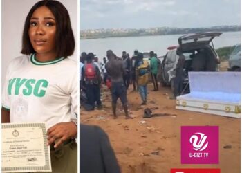 Jnr Pope: Nollywood Makeup Artist’s Body Exhumed After Tragic Boat Mishap (VIDEO)