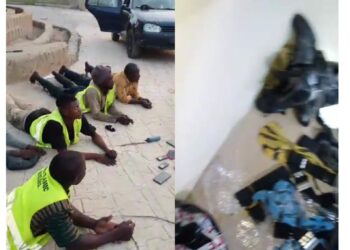 Security Operatives Bust Yoruba Nation Agitators’ Hideout, Recover Weapons (VIDEO)