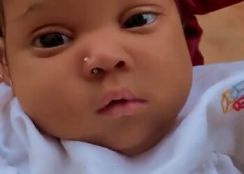 Controversy trails video of Nigerian infant whose mother pierced her nose (VIDEO)