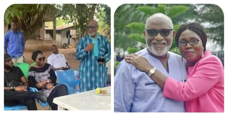 Ondo late Governor, Akeredolu’s widow, Betty ‘Betrothed’ to husband’s younger brother (PHOTOS)