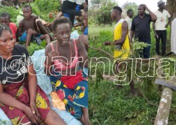Pictures of displaced Okuama residents taking refuge in forest trends (PHOTOS)