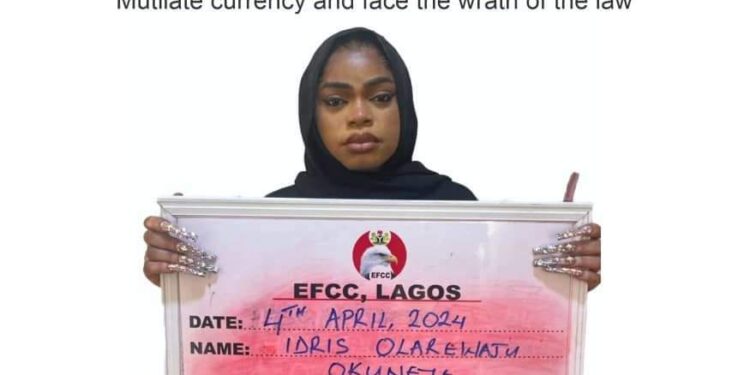 EFCC Grills Bobrisky For Naira Abuse (VIDEO)