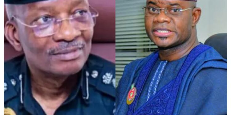 IGP Withdraws Police Protection from Yahaya Bello Amid Money Laundering Allegations
