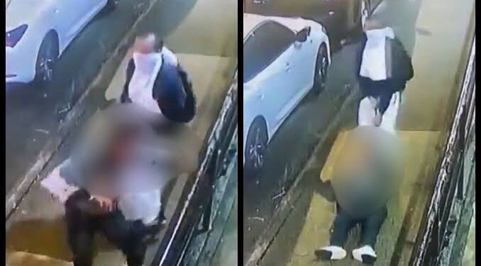 Masked man c@ught on camera ch0ked woman on street, dr@gged her unc0nscious body between cars to r@pe in New York (VIDEO)