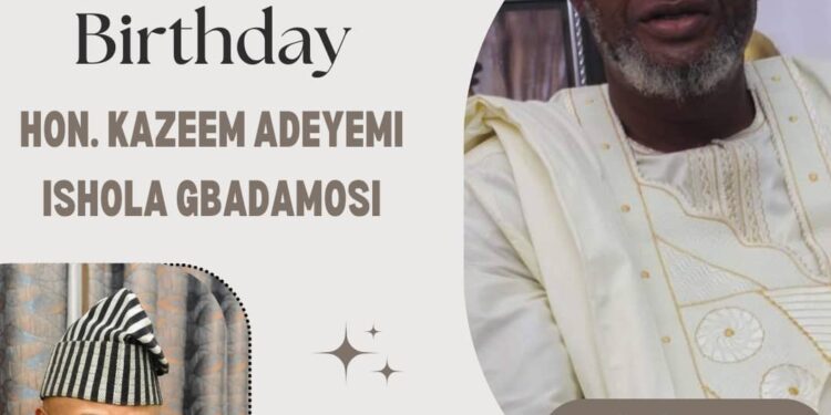 Birthday Celebration: Hon. Olayinka Segelu Felicitates with Hon. Kazeem Gbadamosi