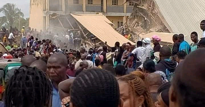 School Building C0llapses on Students Writing Exams in Jos, Claimed 17 Lives (VIDEOS)