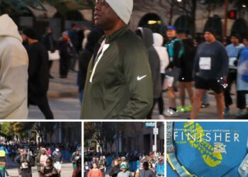 Governor Makinde Runs US Marathon, Completes Race in Under Three Hours