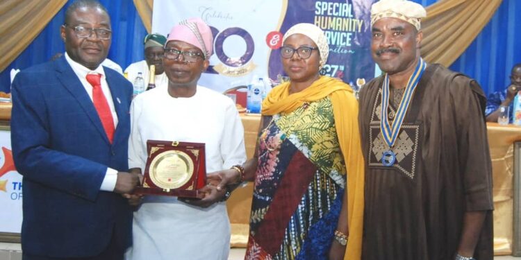 Rotary Club of Ibadan Marks 120th Anniversary, Honours Dr. Abib Olamitoye