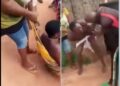 Pastor, Married Woman Stripped Naked After Alleged Affair in Edo Community (VIDEO)