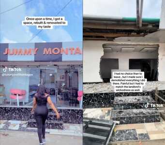 Shop renovation dispute